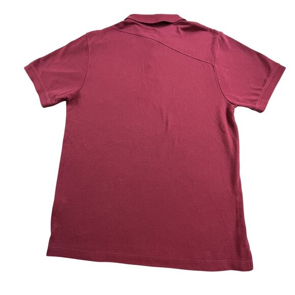 VTG Volcom Polo Shirt Men's Red Large Club Pique Short Sleeve Golf Skateboard - Picture 2 of 10